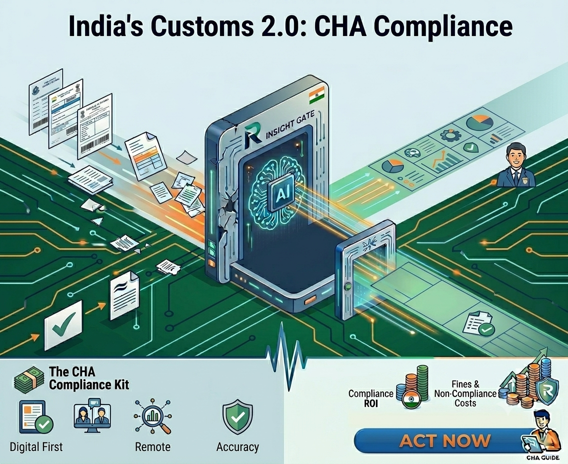 India’s Customs 2.0 Mandate Is Live: What Every Clearing House Agent Must Do Now