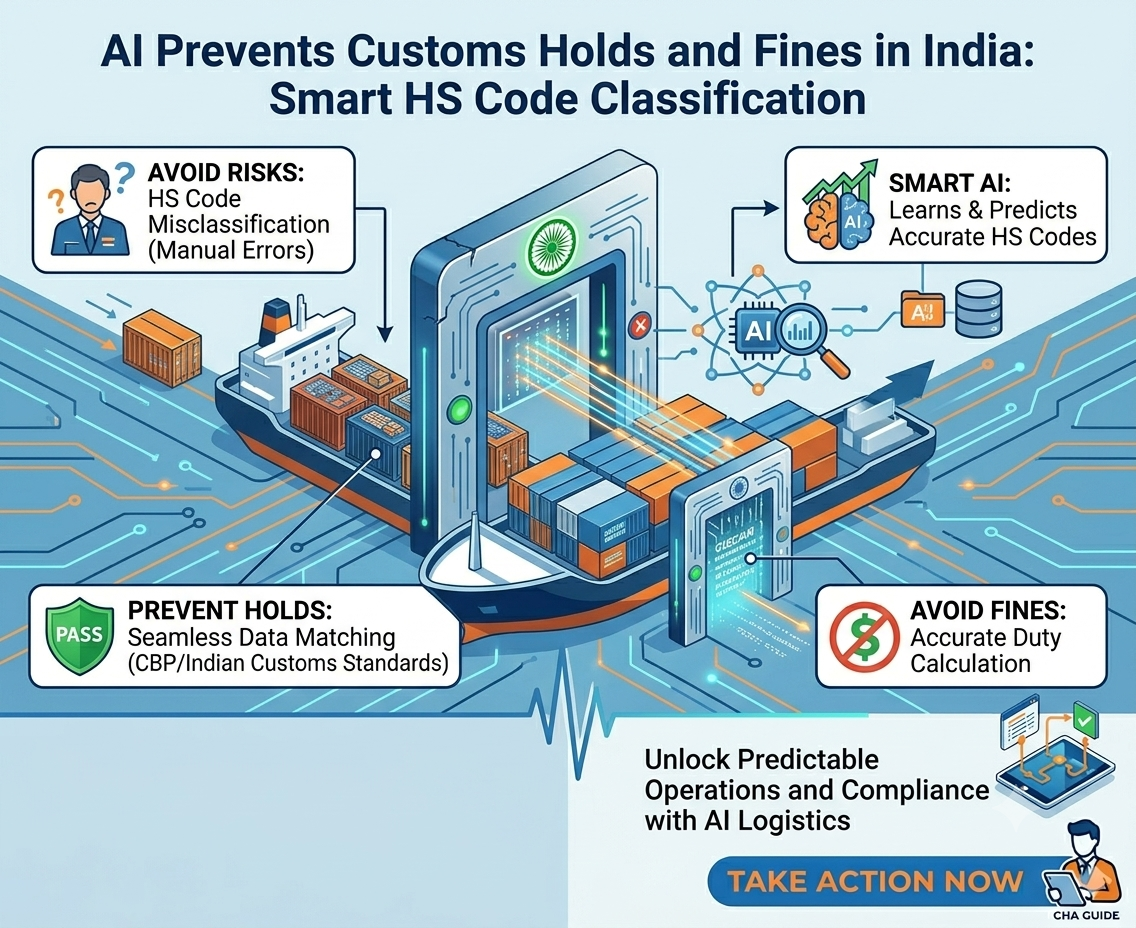HS Code Misclassification: How AI Prevents Customs Holds and Fines in India