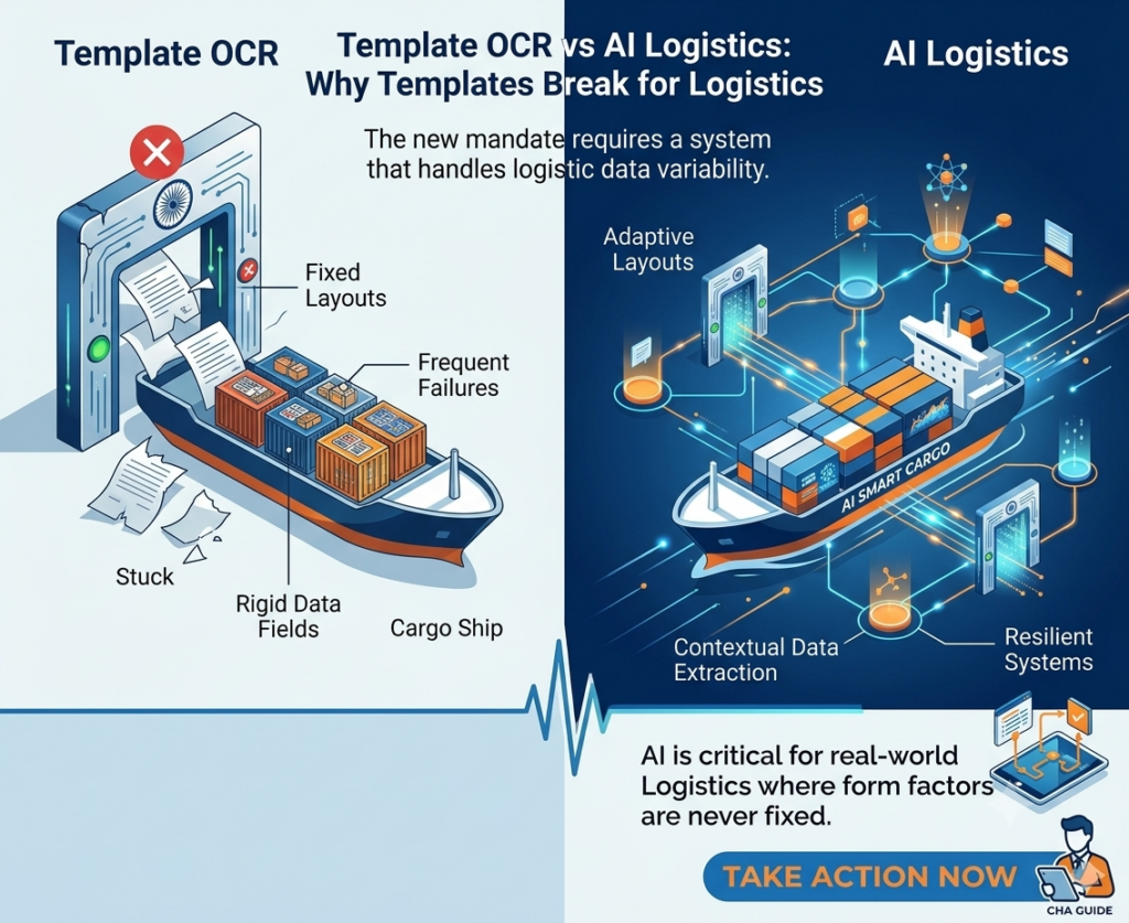Template OCR vs AI Logistics